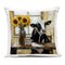Stupell Industries Holy Cow Rustic Farm Table Outdoor Printed Pillow, design by Tina LeCour, 18 x 7 x 18